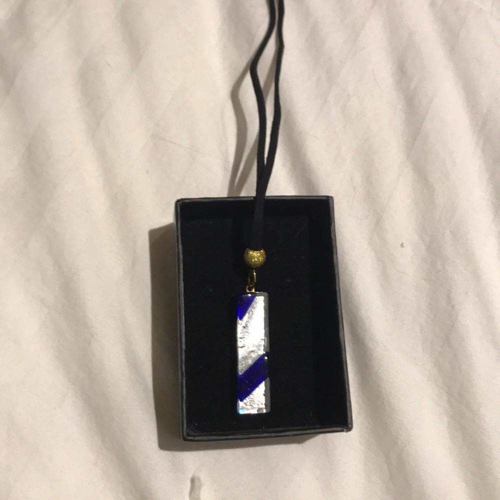 Morano glass necklace custom made in Italy